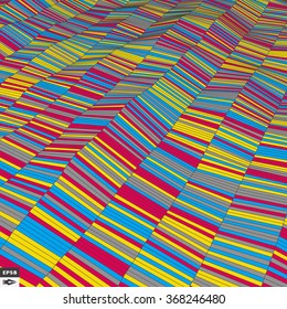 Colorful Mosaic Background. Polygonal Vector Illustration. 
