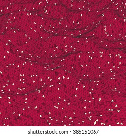 Farbiger Mosaikhintergrund. Polygonale Vektorgrafik. 
