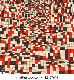 Colorful Mosaic Background. Polygonal Vector Illustration. 