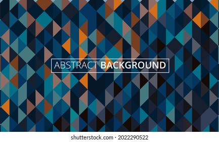 Colorful mosaic background. Vector Illustration