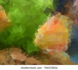 Colorful mosaic background, vector illustrations, creative business design templates
