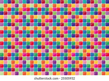 Colorful mosaic background. Vector-Illustration