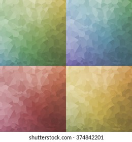 Colorful mosaic backgrounds
