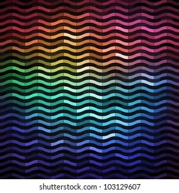 Colorful mosaic banner, vector eps10 illustration