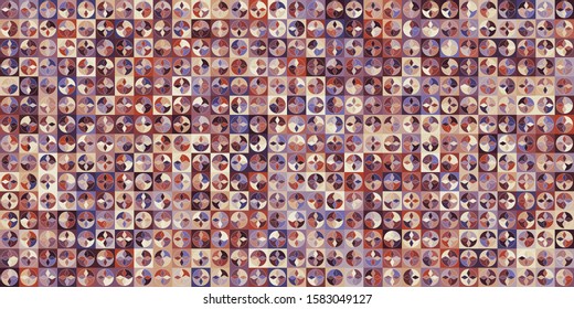 Colorful mosaic covers design. Minimal geometric pattern background. Eps10 vector