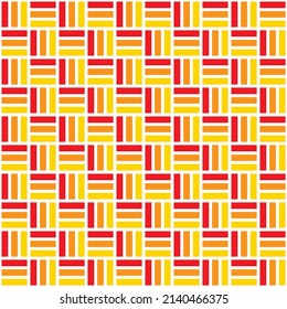 Colorful mosaic floor pattern. Vertical and horizontal stripes pattern. Geometrical background.