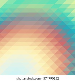 Colorful mosaic low polygon Background Wallpaper. Vector illustration design.