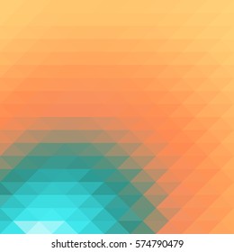 Colorful mosaic low polygon Background Wallpaper. Vector illustration design.