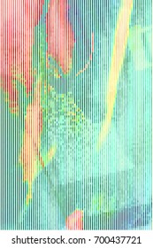 Colorful mosaic pattern background - Illustration