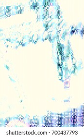 Colorful mosaic pattern background - Illustration