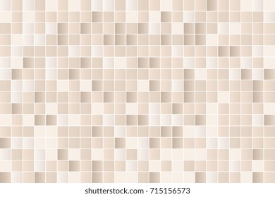 Colorful mosaic pattern design. Abstract background of geometric shapes. Geometric mosaic of squares