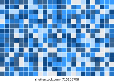 Colorful mosaic pattern design. Abstract background of geometric shapes. Geometric mosaic of squares