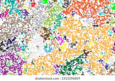 Patrón de mosaico colorido de la paleta de colores del arcoiris (rojo, naranja, amarillo, verde, azul) para los fondos artísticos.