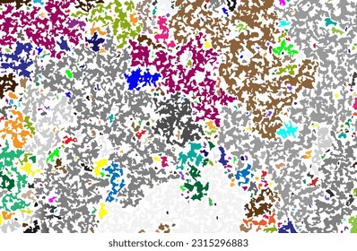 Colorful mosaic pattern from rainbow color palette (red, orange, yellow, green, blue) colors for arts backgrounds.