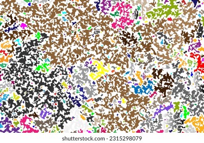 Colorful mosaic pattern from rainbow color palette (red, orange, yellow, green, blue) colors for arts backgrounds.