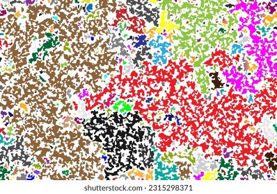 Colorful mosaic pattern from rainbow color palette (red, orange, yellow, green, blue) colors for arts backgrounds.