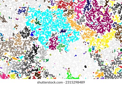 Patrón de mosaico colorido de la paleta de colores del arcoiris (rojo, naranja, amarillo, verde, azul) para los fondos artísticos.