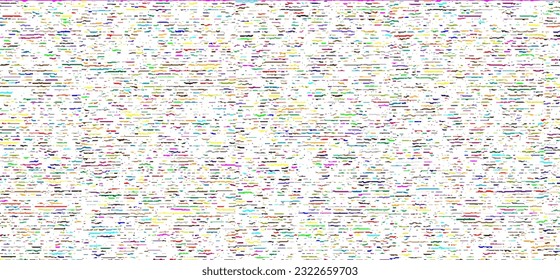 Colorful mosaic pattern from rainbow stripes (red, orange, violet, yellow, green, blue) colors for arts backgrounds.