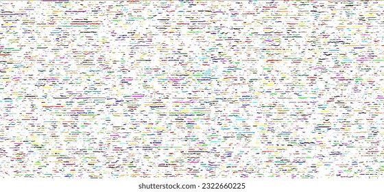 Colorful mosaic pattern from rainbow stripes (red, orange, violet, yellow, green, blue) colors for arts backgrounds.