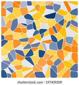 Colorful mosaic pattern. Vector background. 