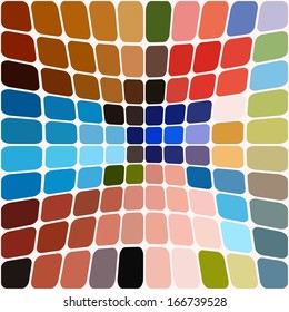Colorful mosaic pattern, vector illustration. Geometric background. Abstract backdrop