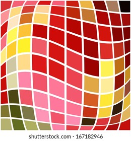 Colorful mosaic pattern, vector illustration. Geometric background. Abstract backdrop (wallpaper)