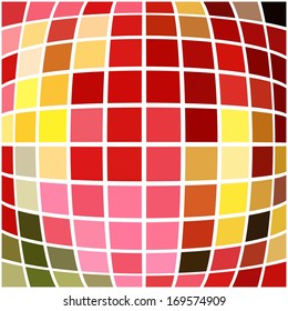 Colorful mosaic pattern, vector illustration. Geometric background. Abstract backdrop (wallpaper)