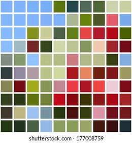 Colorful mosaic pattern, vector illustration. Geometric background. Abstract backdrop (wallpaper)