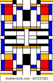 Colorful mosaic pattern,abstract geometric print