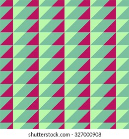 colorful mosaic - seamless triangle tile pattern