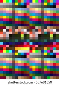 colorful mosaic wall and lighting background