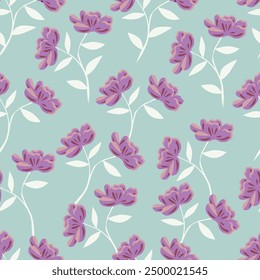 Farbenfrohe Motivelemente zu großen druckfertigen nahtlosen Muster-Set entwickelt, Mini-Aquarell handgezeichnet für Textil-Design