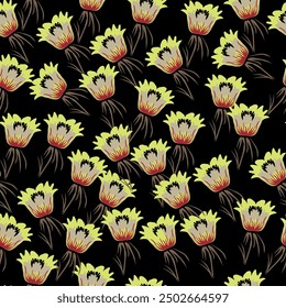 Colorful motif elements developed into large ready to print seamless patters set,mini watercolor hand drawn for textile fabric design