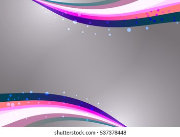 Colorful motion abstract backgrounds. Smooth futuristic wave layouts. Business and technology presentation background.