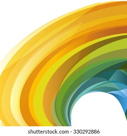 Colorful motion swirl background