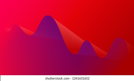 Colorful motion wave abstract vector background