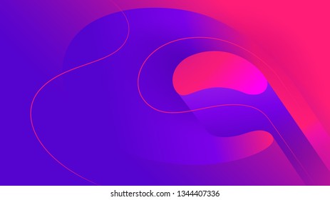 Colorful motion wave abstract vector background