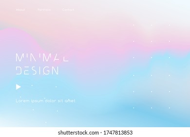 Colorful motion wave abstract vector background. Design template