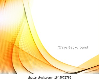 vector de fondo abstracto de estilo de onda de movimiento colorido