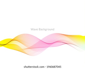 colorful motion wave style abstract background vector