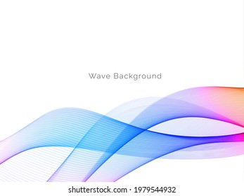 abstrakter abstrakter Hintergrund mit bunter Bewegungswelle