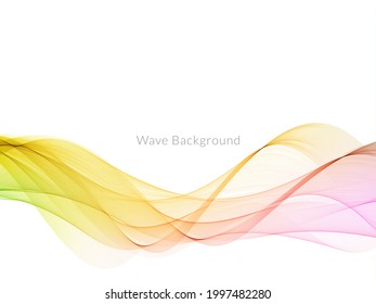 abstrakter abstrakter Hintergrund mit bunter Bewegungswelle