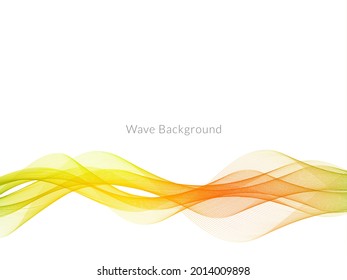 colorful motion wave style abstract background vector