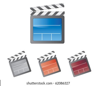 Colorful Movie clapper