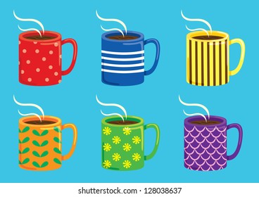 colorful mug