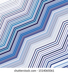 Colorful, multi color texture, pattern with wavy, waving grid, mesh of lines. Billowy, zig-zag (criss-cross), undulating stripes, streaks. Abstract geometric background with lines