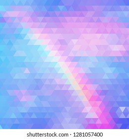 Colorful multi colored triangle abstract background. Vector pattern of color vector geometric shapes. Colorful background texture for use in the design of brochures, booklets, banners, etc.