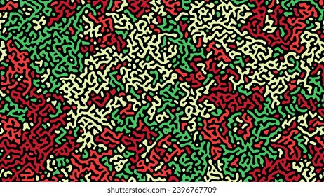 Colorful Multicolor Abstract Biologic Reaction for Christmas Poster Wallpaper Wrapping Paper Background. Vector Illustration.