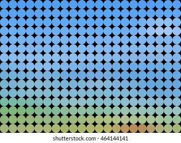 colorful multicolor circle dots geometric low polygon gradient graphic abstract background vector eps10