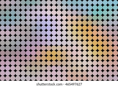 colorful multicolor circle dots geometric low polygon gradient graphic abstract background vector eps10